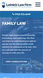 Mobile Screenshot of letnicklaw.com